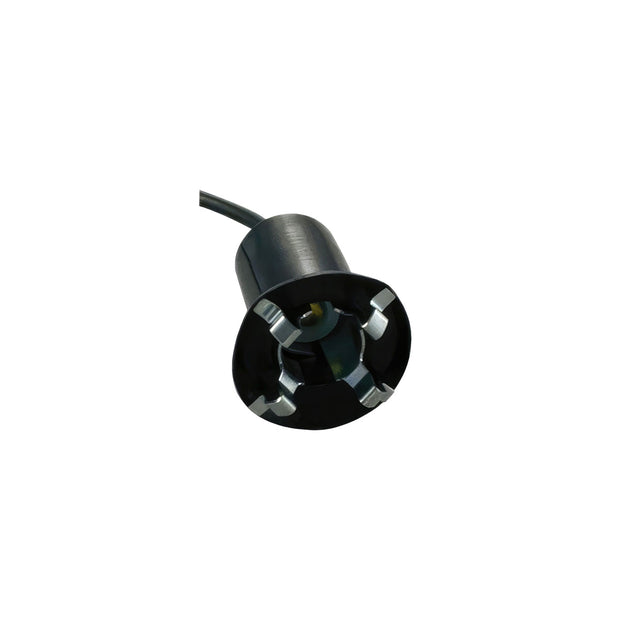 1-Wire Universal Miniature Single Contact Instrument Panel & License Plate 'Snap-In' Light Socket, 1 Pc.