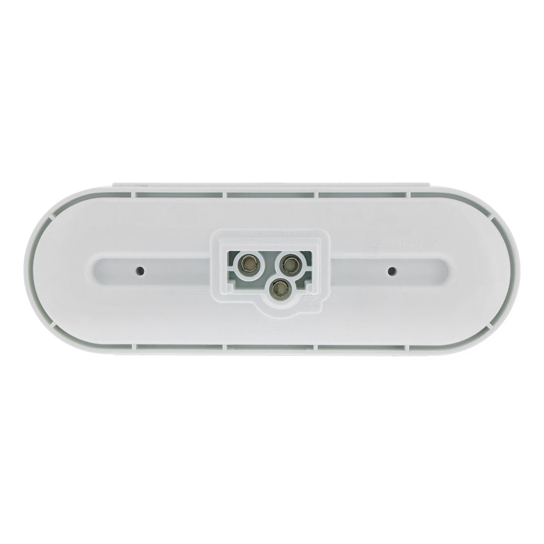 20 LED 6" Oval Turbine Light (Turn Signal) - Amber LED/Amber Lens