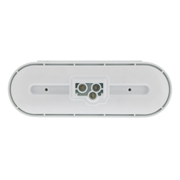 20 LED 6" Oval Turbine Light (Turn Signal) - Amber LED/Amber Lens