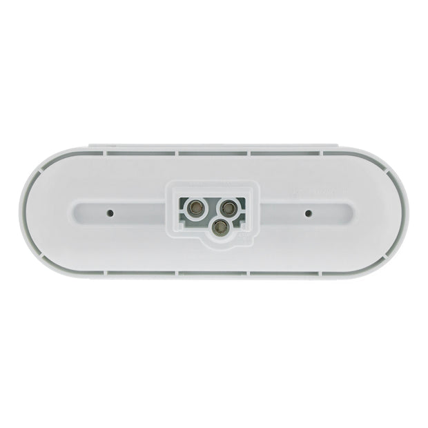 20 LED 6" Oval Turbine Light (Turn Signal) - Amber LED/Amber Lens