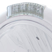 Chrome Classic Headlight Crystal H4 Bulb & LED Turn Signal - Clear Lens