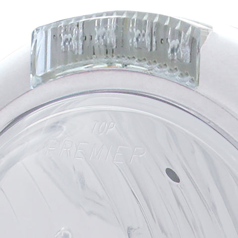 Chrome Classic Headlight Crystal H4 Bulb & LED Turn Signal - Clear Lens