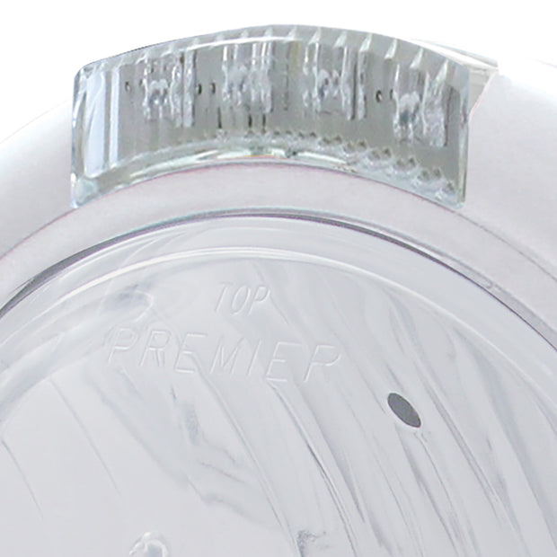 Chrome Classic Headlight Crystal H4 Bulb & LED Turn Signal - Clear Lens