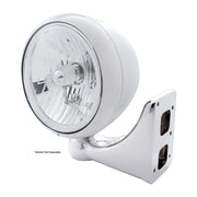 Stainless Steel Guide 682-C Style Headlight Crystal H4 Bulb