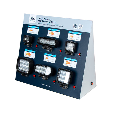 United Pacific Work Light Display