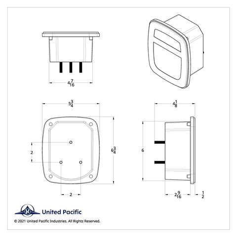 LED Universal Combination Tail Light Without License Light