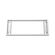 Chrome Plastic A/C Control Dash Panel Bezel For Kenworth W900 (1990-2005) & T800 (1986-2005)
