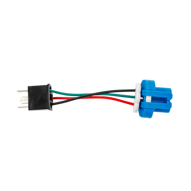 9007 to H4656 3-Pin Bulb Conversion Adapter Plug