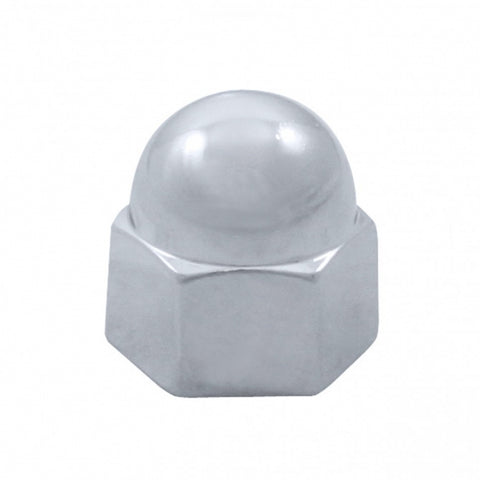 3/8" X 5/8" Chrome Die-Cast Acorn Nut Cover