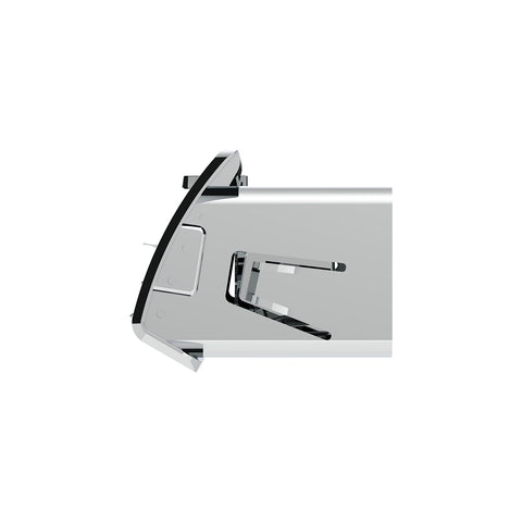 Chrome Plastic A/C Vent For 2008-2017 Freightliner Cascadia - Center/Adjustable