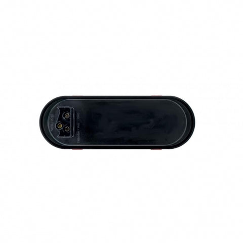 7 LED Oval Light (Stop, Turn & Tail) - Red LED/Red Lens