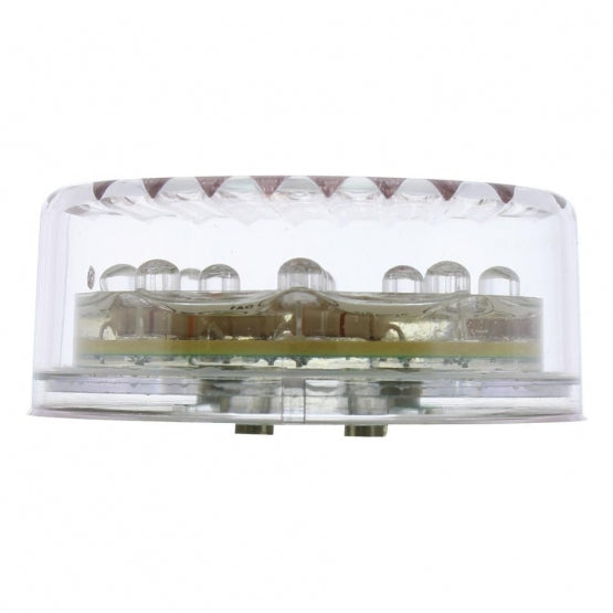 13 LED 2-1/2" Round Light (Clearance/Marker) - Amber LED/Clear Lens