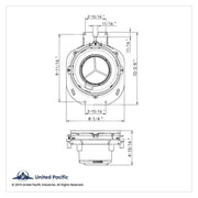 Headlight Bucket For 1996-2005 Freightliner Century