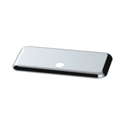 Chrome Plastic Upper Center Storage Door Cover For 2007-2018 Freightliner Cascadia