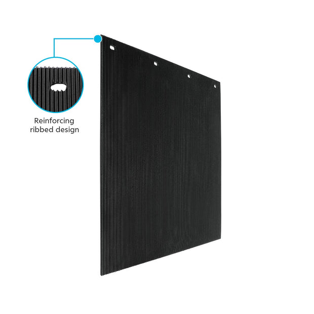 24" X 24" Black PROFLEX Mud Flap