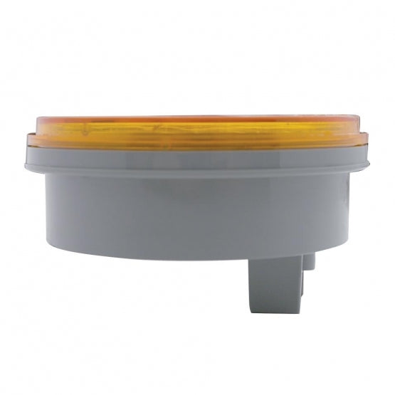 16 LED 4" Reflector Turn Signal Light - Amber LED/Amber Lens
