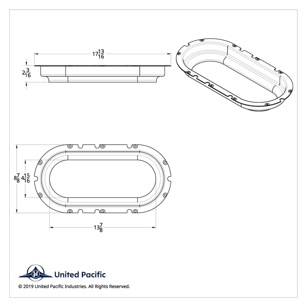 Peterbilt Interior View Window Trim