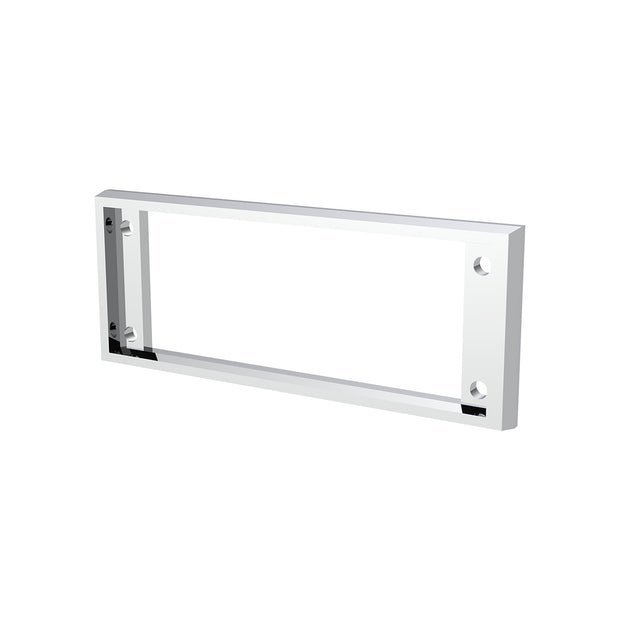 Chrome Plastic A/C Control Dash Panel Bezel For Kenworth W900 (1990-2005) & T800 (1986-2005)