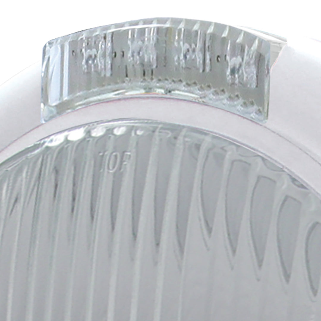 Chrome Classic Headlight H4 Bulb &amp; LED Turn Signal - Clear Lens
