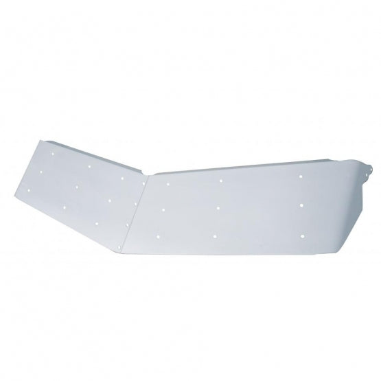 14" Stainless Ultra Cab Drop Sunvisor For 2002+ Peterbilt 379