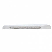 Sequential 14 Amber LED Front Fender Cover For Peterbilt 388 (2008-2015)&389 (2008-2023)-Clear Lens-Passenger