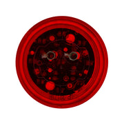9 LED 2" Round Light (Clearance/Marker) - Red LED/Red Lens