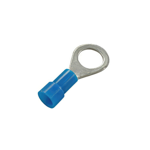 16-14 AWG 3/8" Stud Vinyl Ring Terminal (14-Pack)
