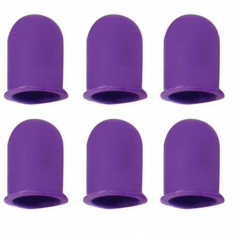 Small Bulb Cover (Fits 194 & Other Small Bulbs) - Purple (6-Pack)