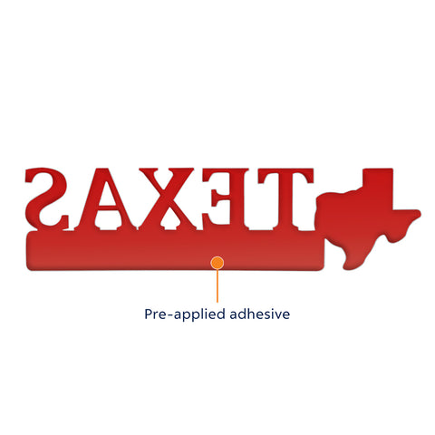 Chrome Die Cast "Texas Edition" Accent Emblem