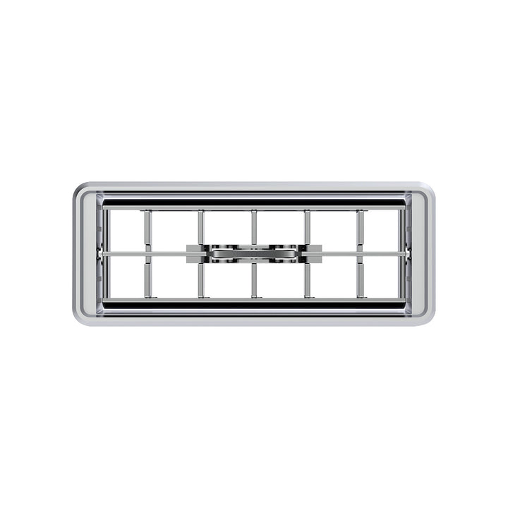 Chrome Plastic A/C Vent For 2001 &amp; Earlier Kenworth -Center