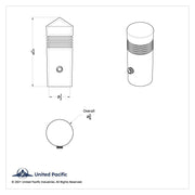 1-5/8" Short Toggle Switch Extension - Pointed