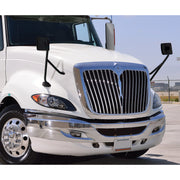Black Hood Mirror Assembly For 2006-2017 International Prostar - Passenger
