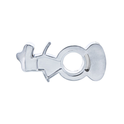 Chrome Plastic Splitter Button For Eaton Fuller 18 Speed Shifter