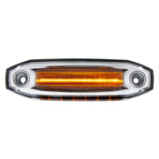 6 Amber LED Light (Clearance/Marker) With 6 Amber LED Side Ditch Light