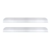 430 SS Lower Step Surface Protective Plates For 2018-2024 Freightliner Cascadia (Pair)