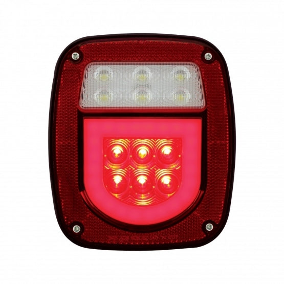 LED GloLight Universal Combination Tail Light With License Light (Card)
