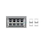 Chrome Switch Cover For 2018-2024 Freightliner Cascadia (2-Pack)