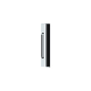 Chrome Plastic Switch Covers - 3 Openings (Card of 2)