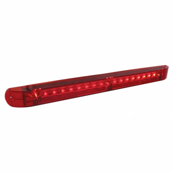19 LED 17" Light Bar (Stop, Turn &amp; Tail) -Red LED &amp; Lens