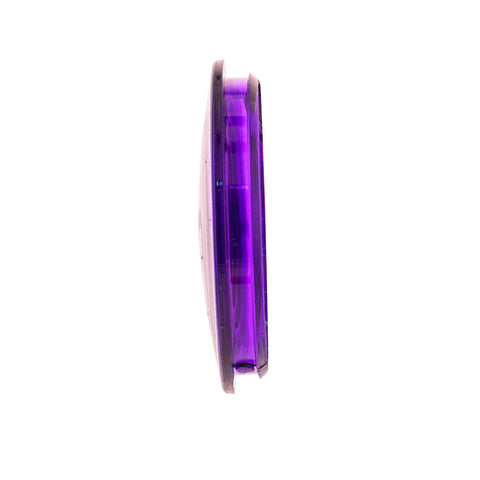 Round Map Light Lens For 2006+ Peterbilt - Purple