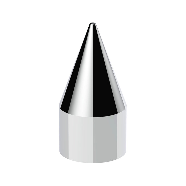 33mm X 4-1/8" Chrome Plastic Spike Nut Covers - Thread-On (Box of 10)