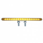 38 LED 12" Reflector Double Face Light Bar - Amber LED/Amber Lens