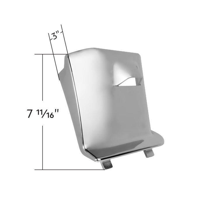 Chrome Fuse Compartment Access Cover For Kenworth T680