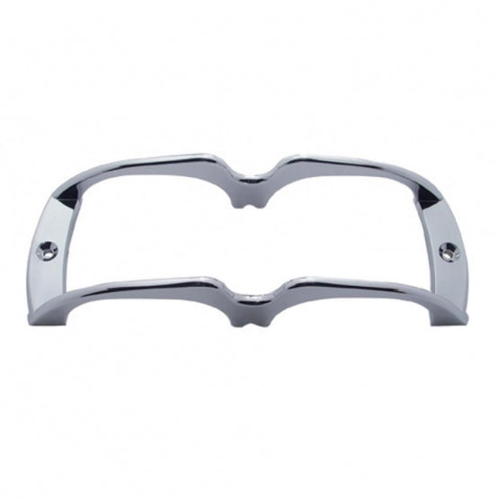 Chrome Plastic Turtle Back Lens Guard