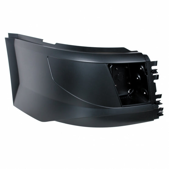 Bumper End With Fog Light For 2015-2017 Volvo VNL Short Hood With Aero Style Bumper - Passenger
