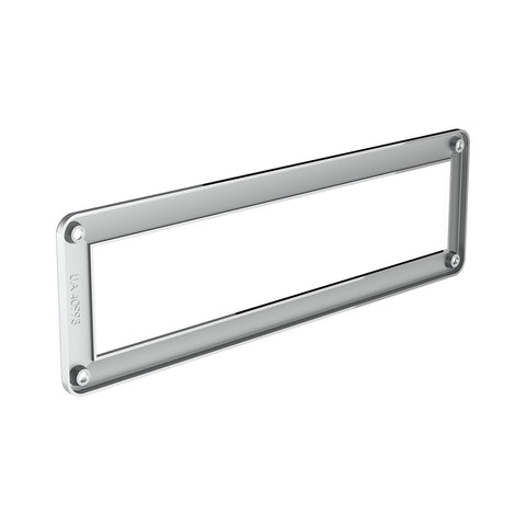 Chrome Plastic A/C Control Bezel