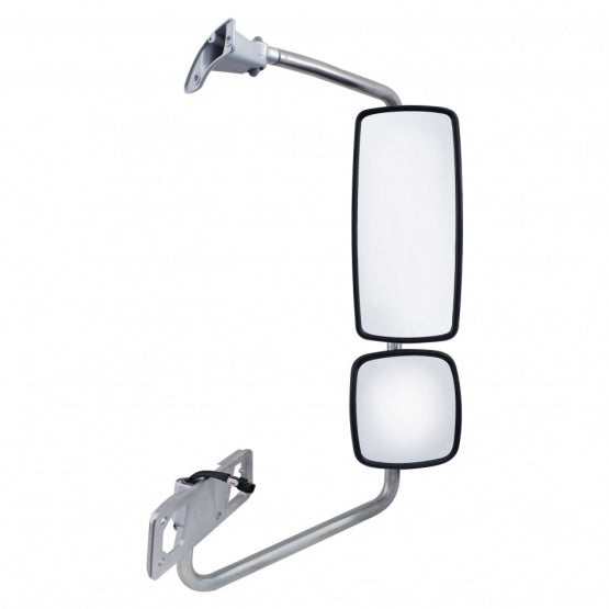 Chrome Mirror Assembly For 2001-2020 Freightliner Columbia - Passenger - Heated