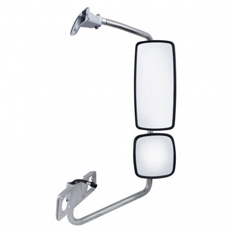 Chrome Mirror Assembly For 2001-2020 Freightliner Columbia - Passenger - Heated
