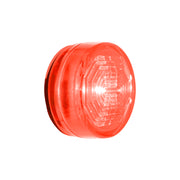 3 LED Oval Clearance/Marker Light-Red LED/Red Lens
