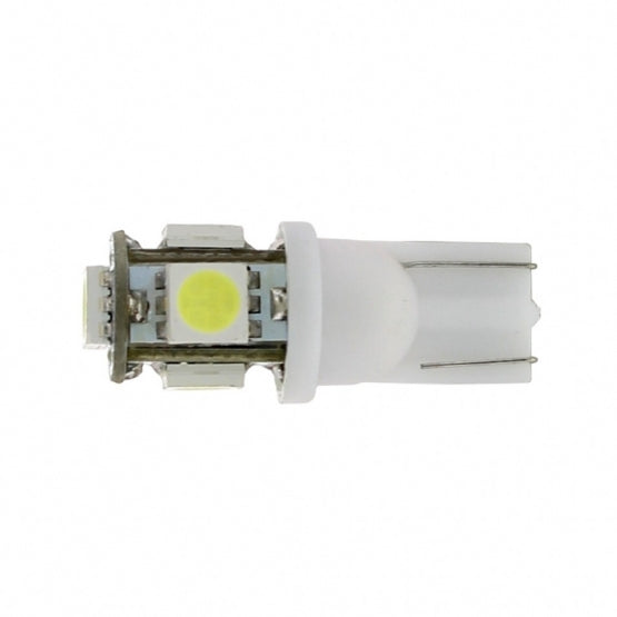 5 High Power LED 360 Degree 194 Bulb - White (2-Pack)